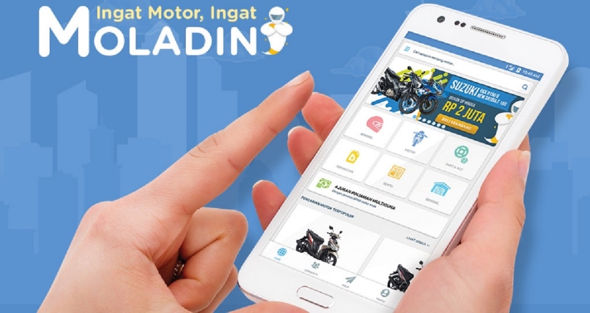 jual beli motor moladin 1
